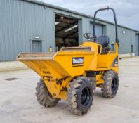Thwaites 1 tonne Hi-tip dumper Year: 2021 S/N: 101F4618 Recorded Hours: 266 2108TWT904