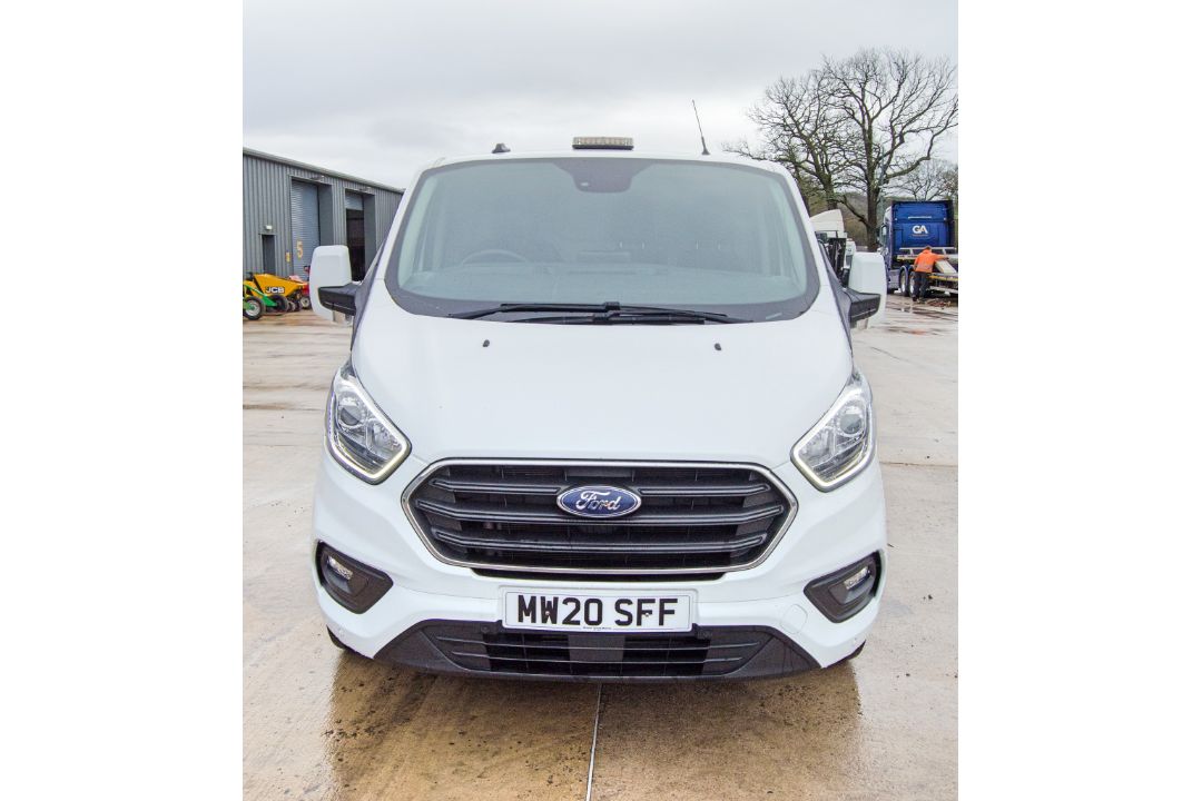 Ford Transit Custom 300 Limited Blue 6 speed manual panel van Registration Number: MW20 SFF Date - Image 5 of 30