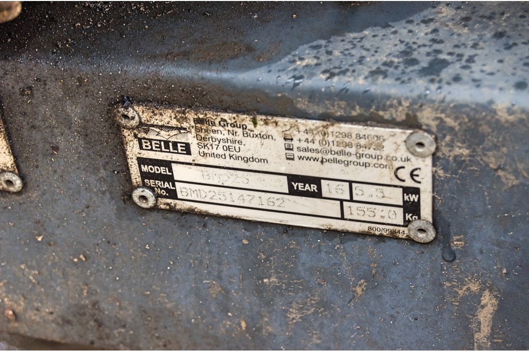 Belle BMD 300 petrol driven walk behind dumper Year: 2015 S/N: BMD25147162 BEL0944 - Image 12 of 12