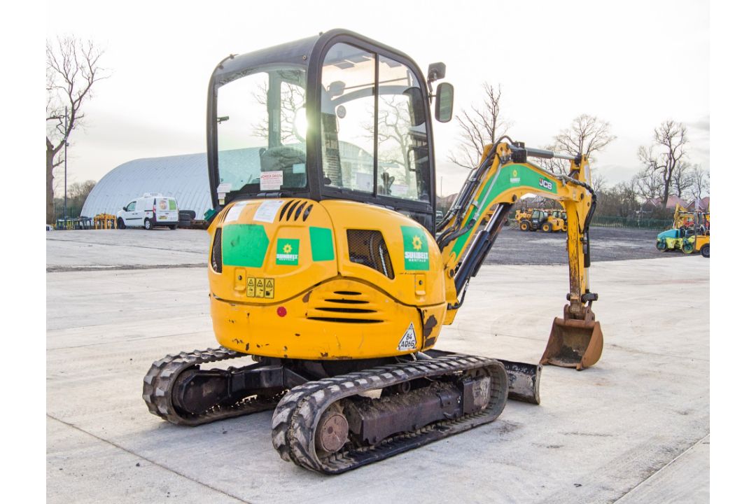JCB 8025 ZTS 2.5 tonne rubber tracked mini excavator Year: 2017 S/N: 2227658 Recorded Hours: 2044 - Image 3 of 25