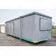 32ft x 10ft steel jack leg toilet/changing room site unit Comprising of Gents toilet(2 - cubicles, - Image 1 of 11