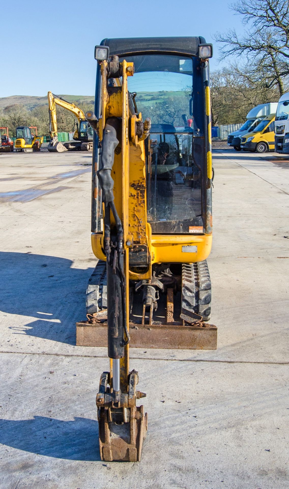 JCB 8018 CTS 1.5 tonne rubber tracked mini excavator Year: 2017 S/N: 2583538 Recorded Hours: 1950 - Image 5 of 26