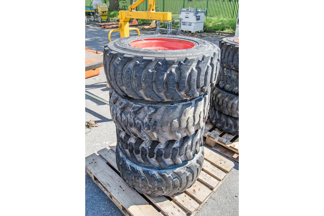 4 - 10-16.5 wheels and tyres - Image 1 of 2