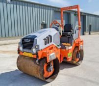 Hamm HD12VV double drum ride on roller Year: 2017 S/N: H2008598 Recorded Hours: 866 c/w V5C