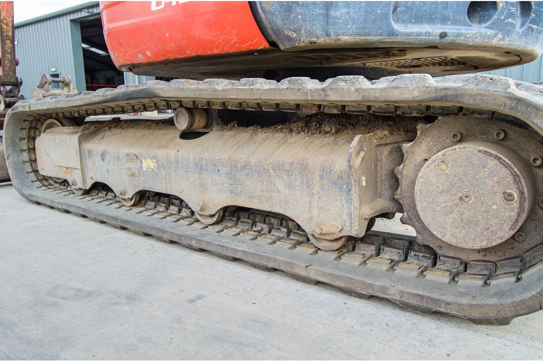 Kubota U48-4 4.8 tonne rubber tracked excavator Year: 2014 S/N: 52461 Recorded Hours: 3074 blade, - Image 10 of 24