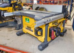 Dewalt DCS7485 54v cordless table saw c/w battery ** No charger ** AS8658