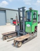 Combilift C3000 3 tonne gas powered multi directional fork lift truck Year: 2010 S/N: 10075 Recorded