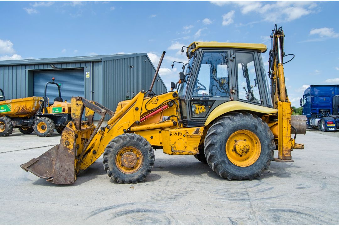 JCB 3CX backhoe loader Year: 1996 S/N: 440871 Recorded Hours: 9395 4-in-1 bucket, fork carriage & - Image 7 of 22