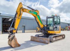 JCB 85 Z-1 Eco 8.5 tonne rubber tracked excavator Year: 2017 S/N: 2563339 Recorded Hours: 3183