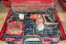 Hilti TE6-A36 cordless SDS rotary hammer drill c/w charger and carry case ** No battery ** A1200394