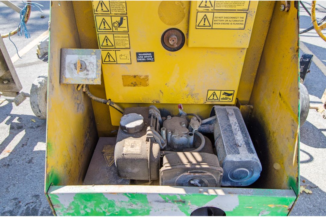 Winget 150T diesel driven electric start site mixer A858451 - Image 3 of 3