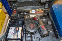 Max RB655 9.6v cordless rebar tier c/w 2 - batteries, charger and carry case A944091