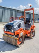 Hamm HD12VV double drum ride on roller Year: 2014 S/N: H2005475 Recorded Hours: 1530 RTD046