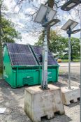 Arte Solar telescopic solar powered street lamp 92037