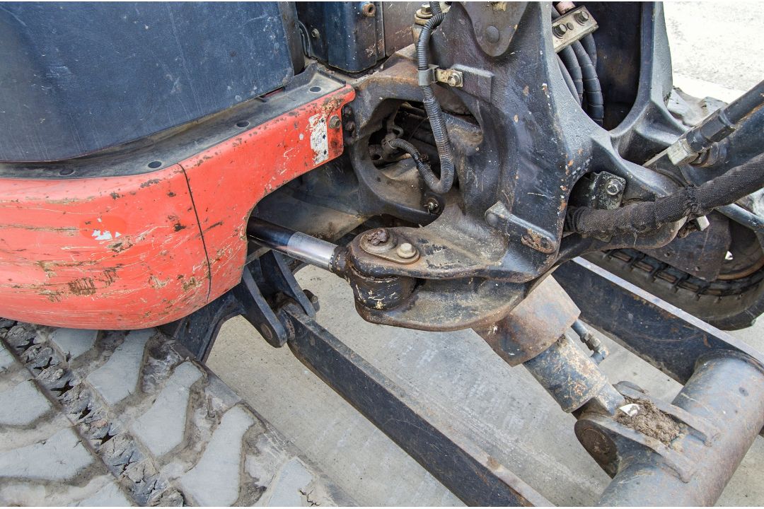 Kubota U48-4 4.8 tonne rubber tracked excavator Year: 2014 S/N: 52461 Recorded Hours: 3074 blade, - Image 18 of 24