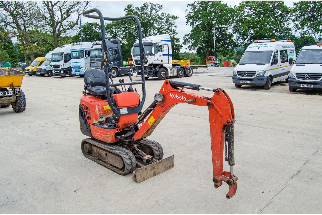 Kubota K008-3 0.8 tonne rubber tracked micro excavator Year: 2018 S/N: 30719 Recorded Hours: 2059 - Image 2 of 26