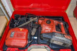 Hilti TE30-A36 36v cordless SDS rotary hammer drill c/w battery, charger and carry case A1163044