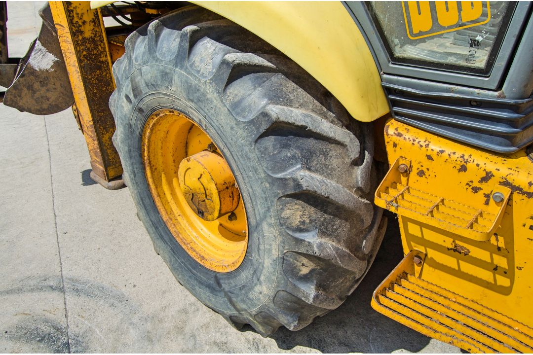 JCB 3CX backhoe loader Year: 1996 S/N: 440871 Recorded Hours: 9395 4-in-1 bucket, fork carriage & - Image 13 of 22