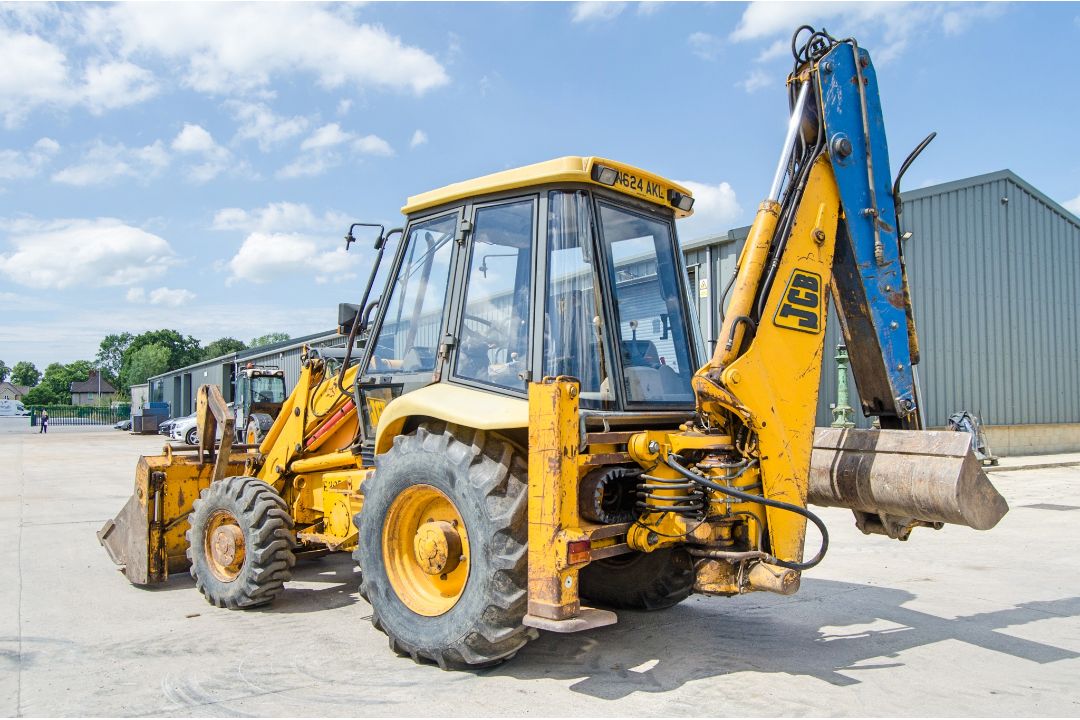 JCB 3CX backhoe loader Year: 1996 S/N: 440871 Recorded Hours: 9395 4-in-1 bucket, fork carriage & - Image 3 of 22