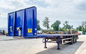 SDC 13.8 metre tri-axle flat bed trailer Year: 2012 Reg/Ident Mark: C328479 VIN: 300113903 MOT