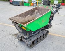 Taskman 500 kg petrol driven walk behind rubber tracked hi-tip dumper A733745