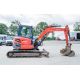 Kubota U48-4 4.8 tonne rubber tracked excavator Year: 2014 S/N: 52461 Recorded Hours: 3074 blade, - Image 7 of 24