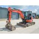 Kubota U48-4 4.8 tonne rubber tracked excavator Year: 2014 S/N: 52461 Recorded Hours: 3074 blade, - Image 1 of 24
