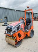 Hamm HD8VV double drum ride on roller Year: 2018 S/N: HAA05965 Recorded Hours: 366 CW80196