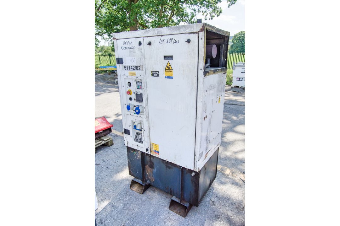 Harrington 10 kva diesel driven generator Year: 2008 S/N: 51142/02 - Image 1 of 5