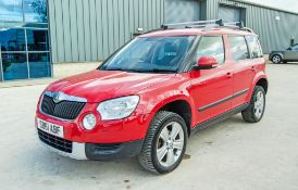 Skoda Yeti SE 110 1968cc TDi 6 speed manual 4 wheel drive 5 door estate car Registration Number: