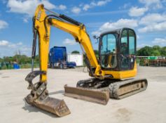 JCB 8050 RTS 5 tonne rubber tracked excavator Year: 2012 S/N: 1741769 Recorded Hours: 3334 blade,