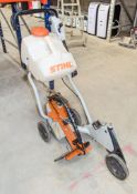 Stihl cut off saw trolley c/w water tank A1228806