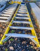 Clow 10 tread glass fibre framed step ladder AS10320