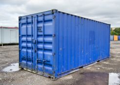 20ft x 8ft steel shipping container BV1048