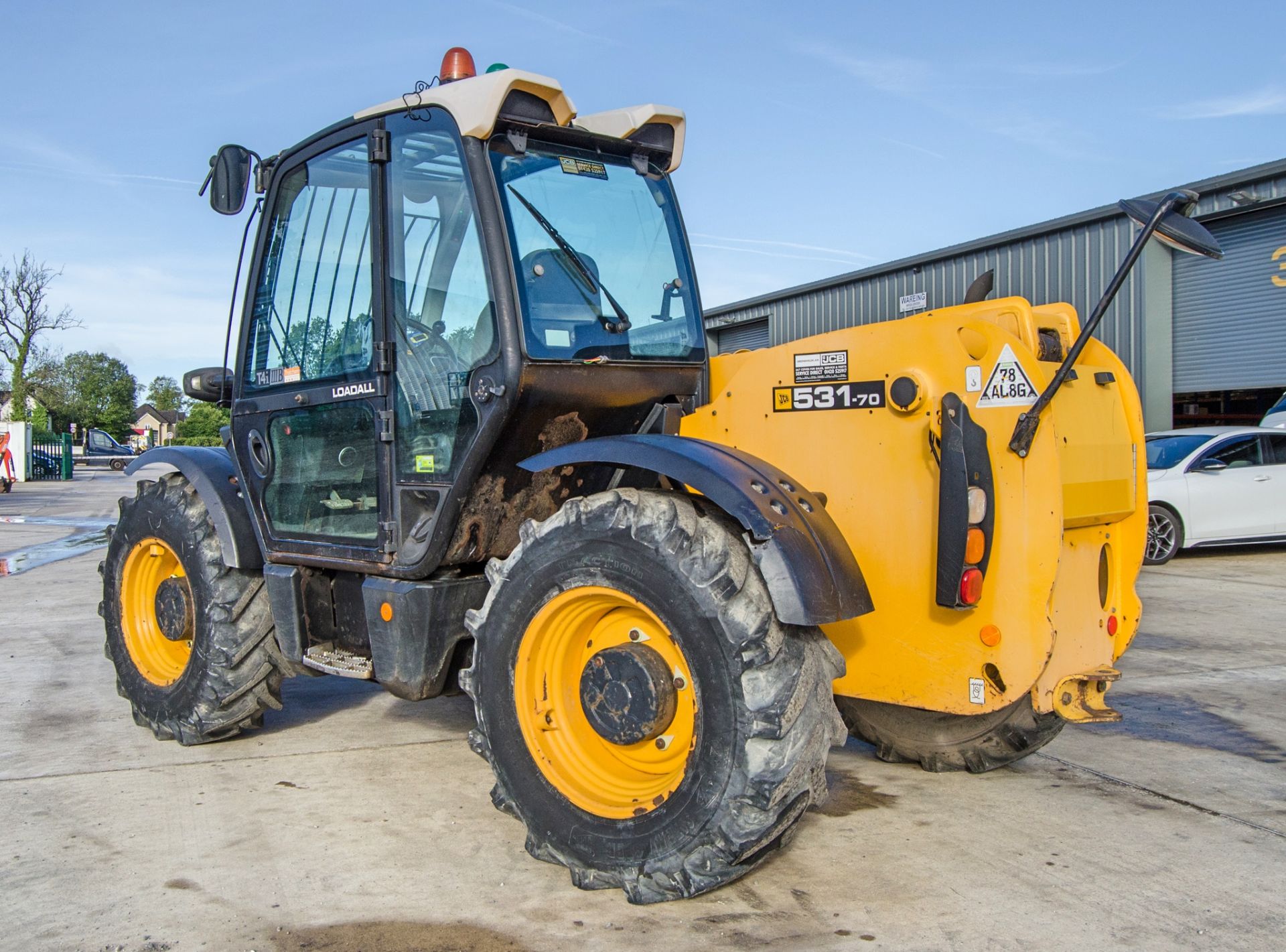JCB 531-70 T4 IIIB 7 metre telescopic handler Year: 2015 S/N: 2348117 Recorded Hours: 2373 c/w - Image 4 of 25