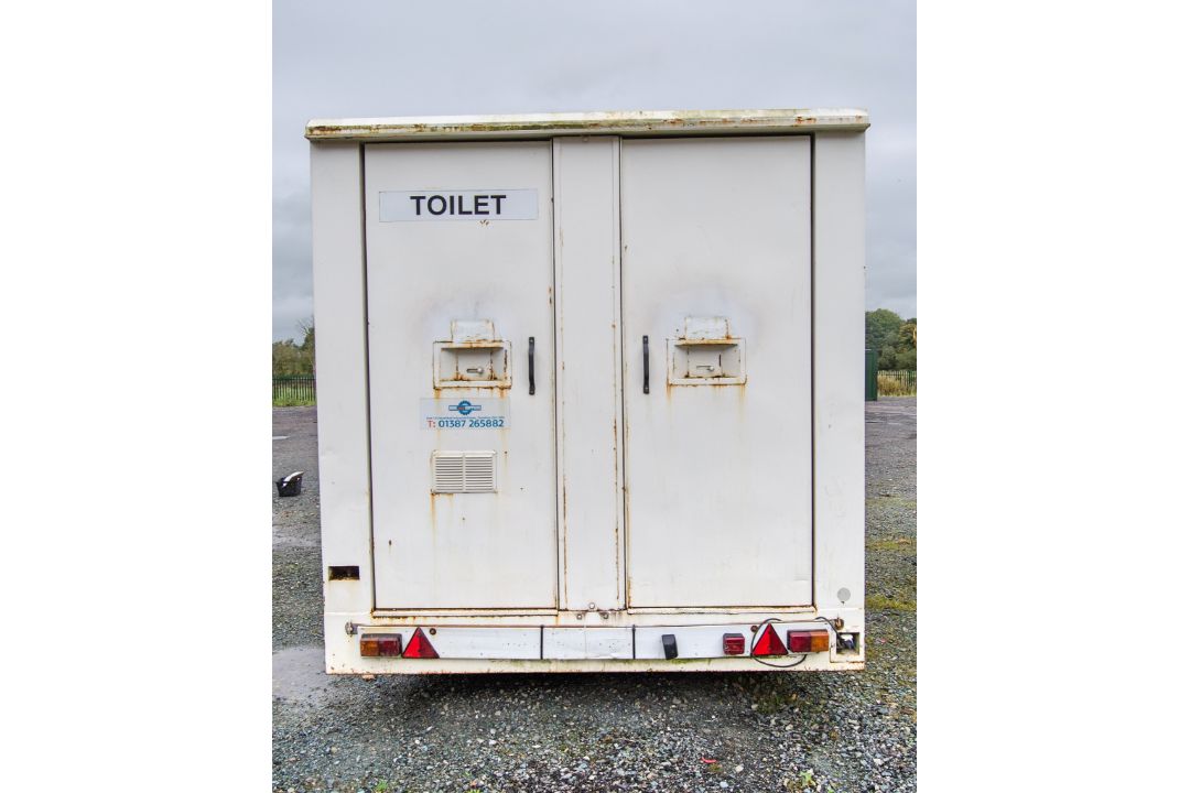 12ft x 8ft steel anti-vandal mobile welfare site unit Comprising of: canteen area, toilet & - Image 6 of 11