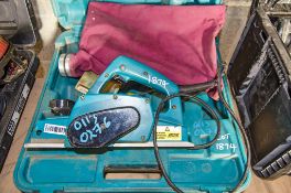 Makita 1923H 110v planer c/w carry case 01130276