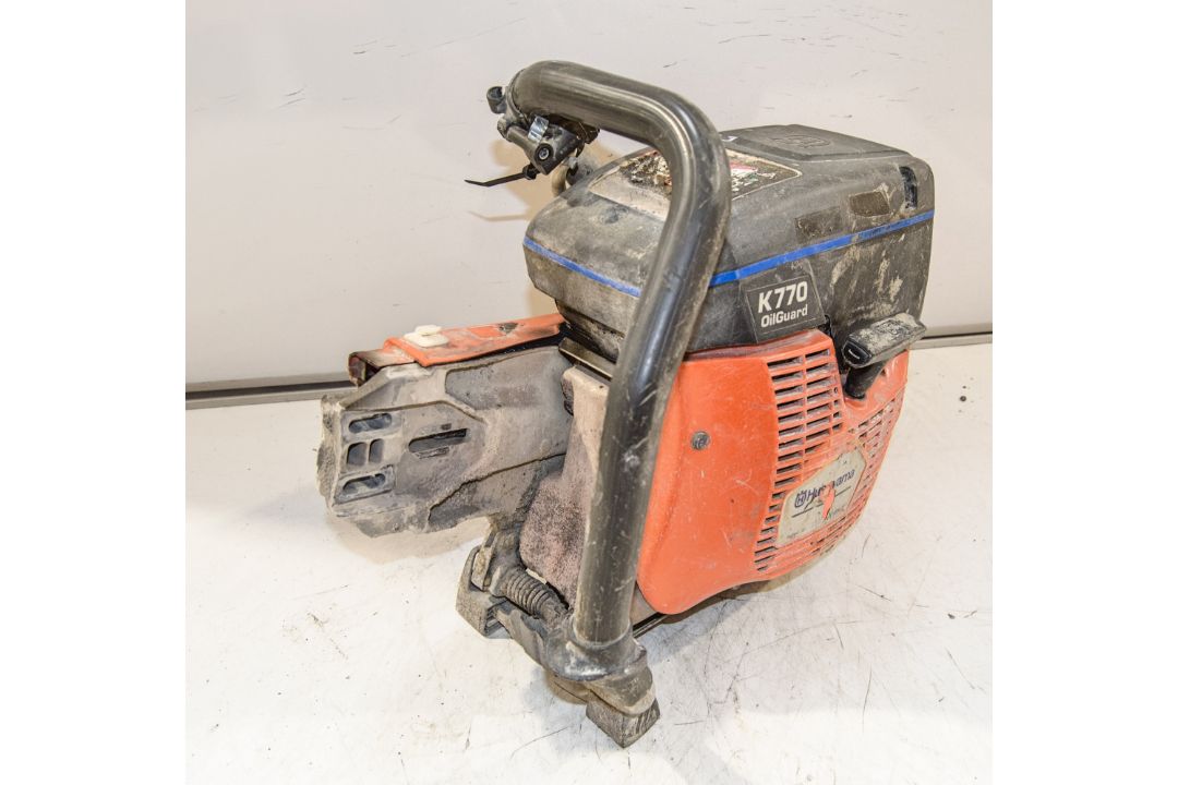 Husqvarna K770 petrol driven cut off saw ** Parts missing ** - Image 1 of 2