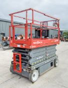 Skyjack SJIII 4632 battery electric scissor lift access platform Year: 2014 S/N: 70017882 HYP291