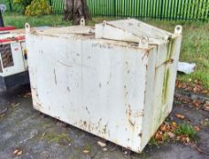 Steel static bunded fuel bowser ** No VAT on hammer price but VAT will be charged on the buyers