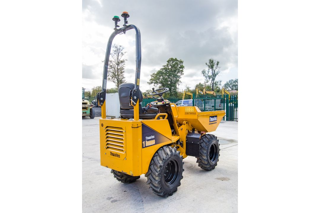 Thwaites 1 tonne hi tip dumper Year: 2021 S/N: 118F4075 Recorded Hours: 384 2106TWT910 - Image 3 of 22