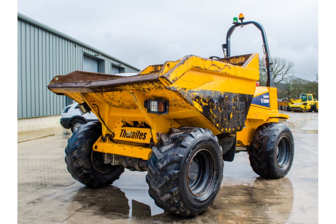 Thwaites 9 tonne straight skip dumper  Year: 2018 S/N: 806E3954 Recorded Hours: 2039 c/w V5C - Image 1 of 19
