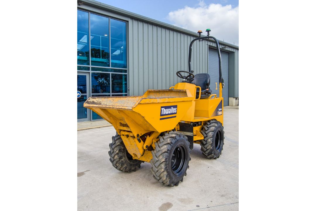 Thwaites 1 tonne hi tip dumper Year: 2021 S/N: 118F4075 Recorded Hours: 384 2106TWT910 - Image 1 of 22