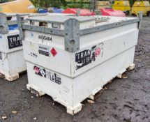 Western Trans Cube 2000 litre static bunded fuel bowser A605464 ** No pump, delivery hose or