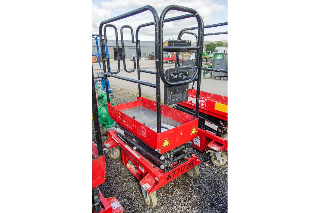 Pop Up Pro 10 iQ battery electric push around access platform A771725 - Image 2 of 4