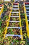 8 tread glass fibre framed step ladder 1901LYT1898