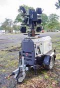 Trime X-ECOK2 diesel driven 6 head LED fast tow mobile lighting tower Year: 2017 S/N: S/N: 200171588