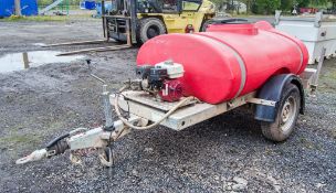 Western 950 litre fast tow mobile petrol pressure washer bowser 114030909 ** No hose or lance **