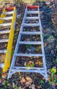 8 tread aluminium step ladder 1901LYT0071