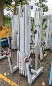 Sumner 2015 manual material hoist c/w forks 150 kg , HS code : 842539000 , Origin : US